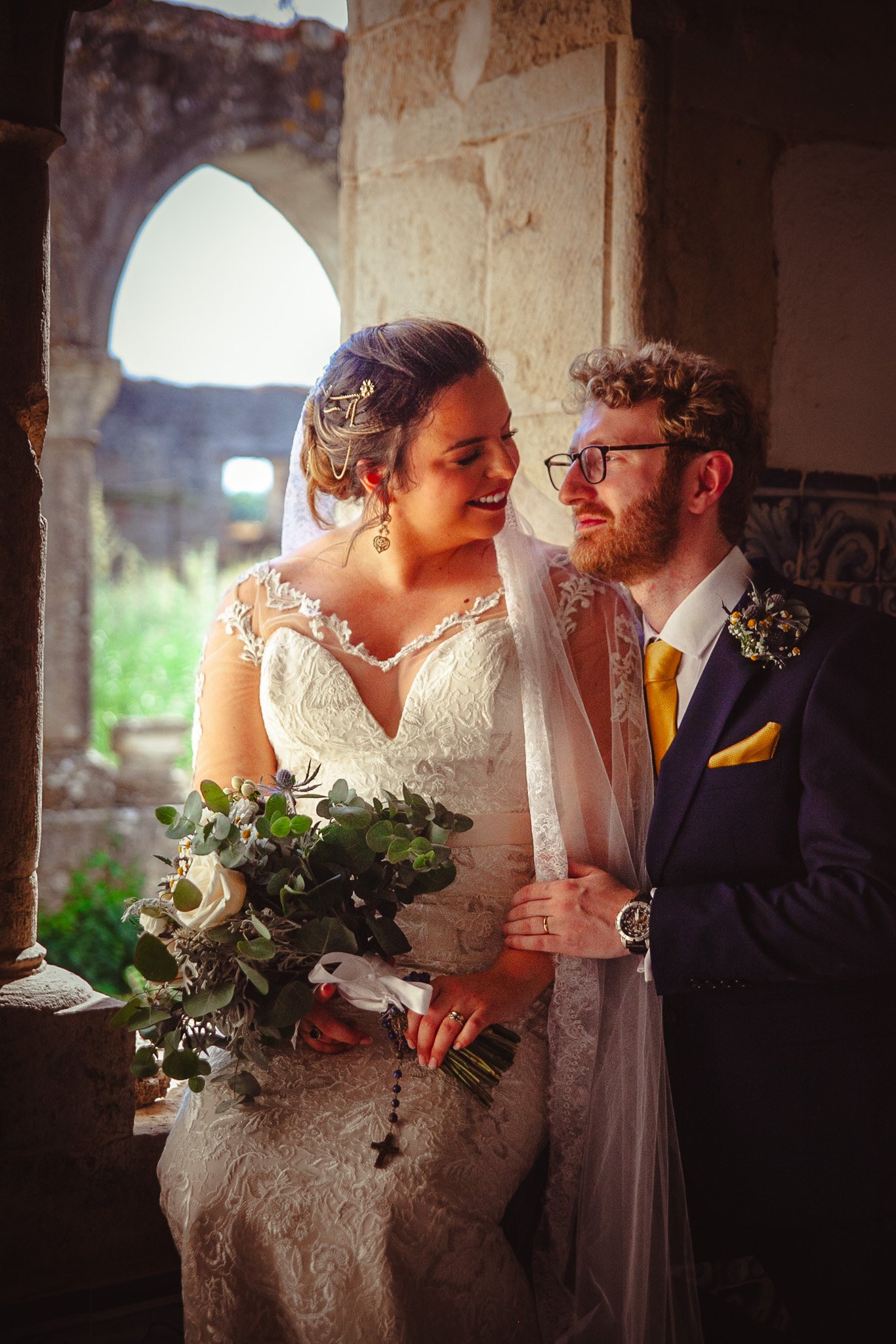 The timeless elegance of a classical wedding gown