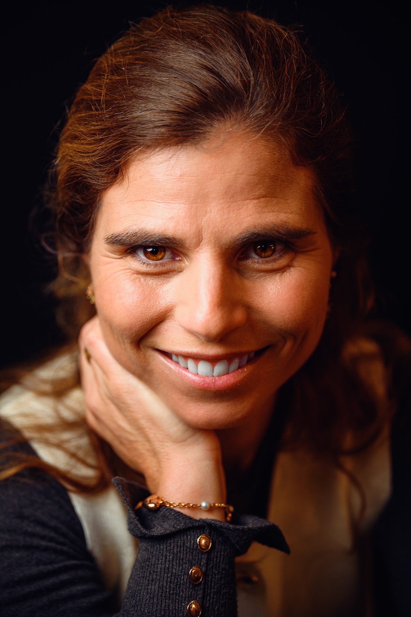 Window light portrait