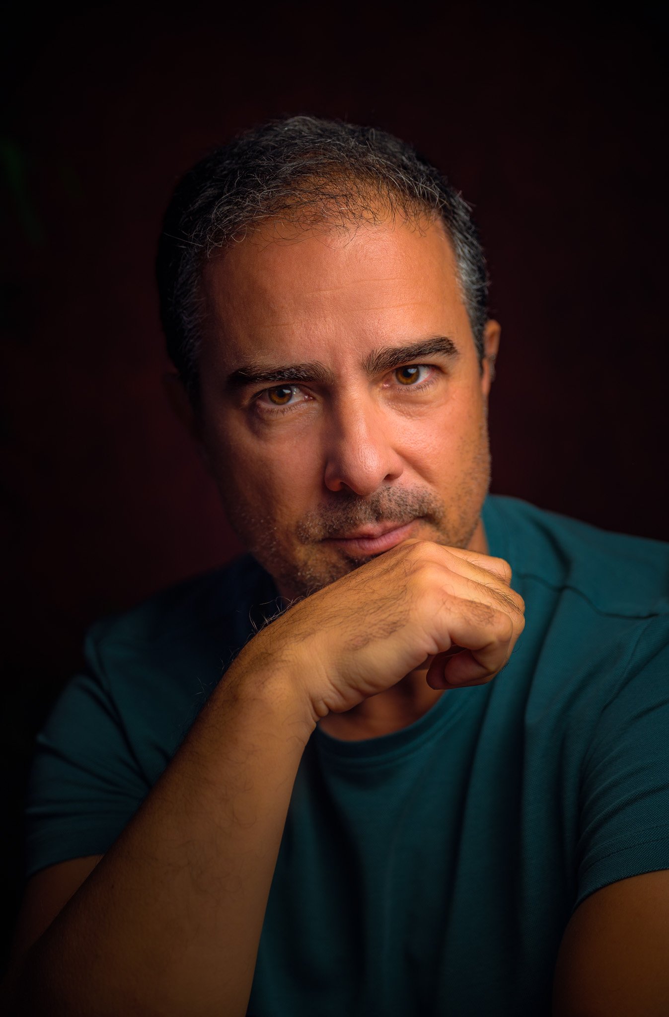 Retrato para autor, pensador ou artista