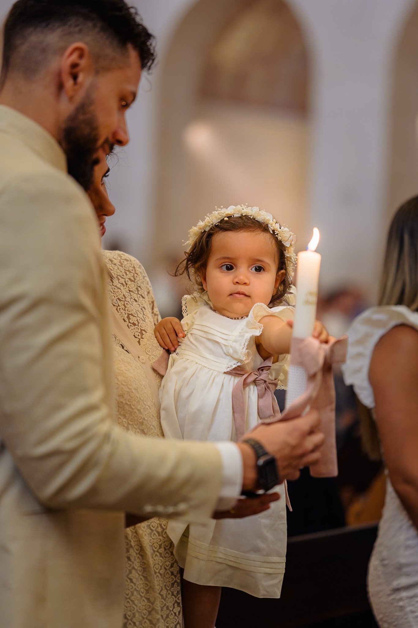 Parents, grandparents, and godparents united in faith