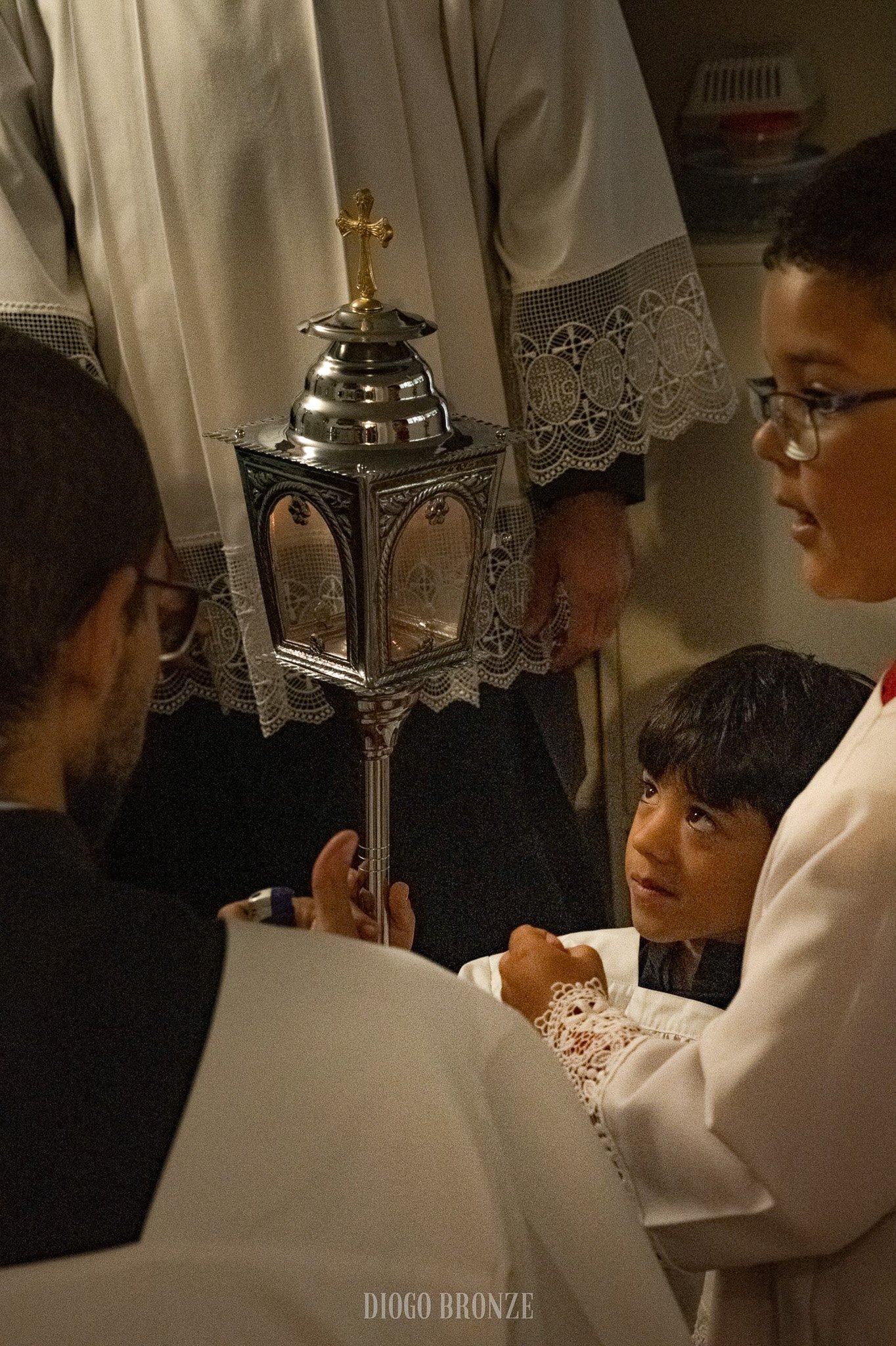 Details of the blessed rosary and family Christian heirloom